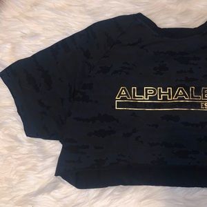 Alphalete Camo Crop Top
